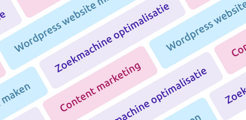 Nieuwsmailing update over zoekmachine optimalisatie, content marketing en Wordpress website