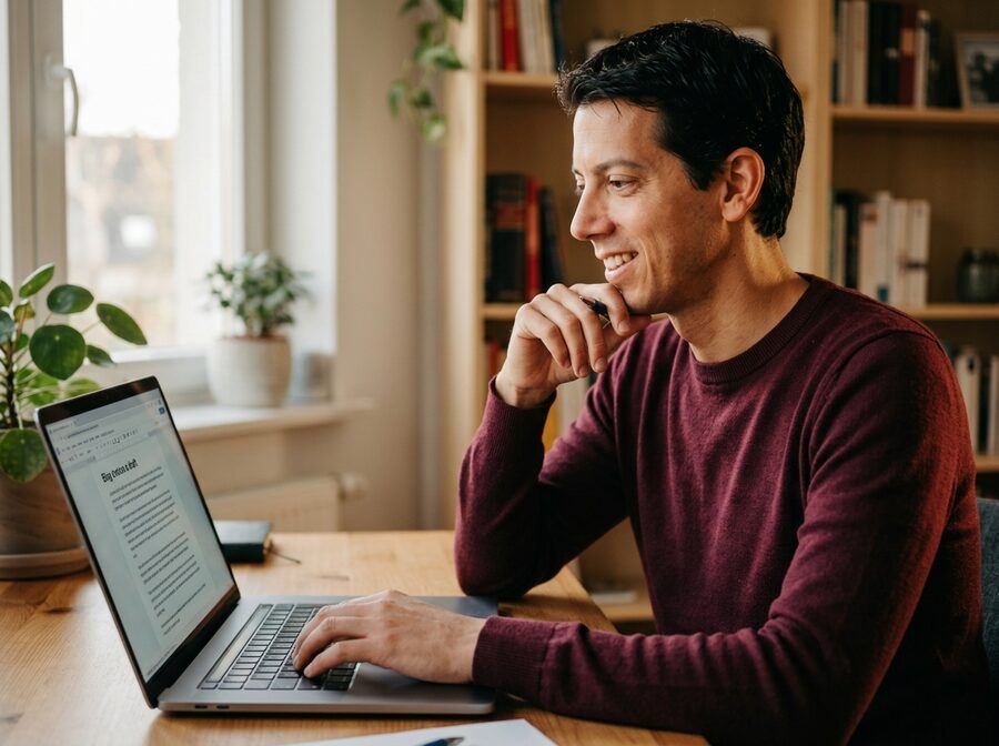 Blog uitbesteden: Rik Goedhart schrijft een blogartikel met AI als versneller