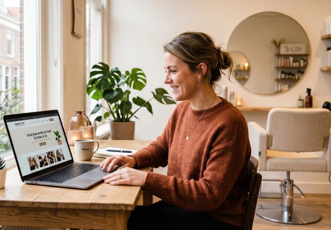 Website voor je kapper, salon of coachpraktijk: dit heeft hij nodig